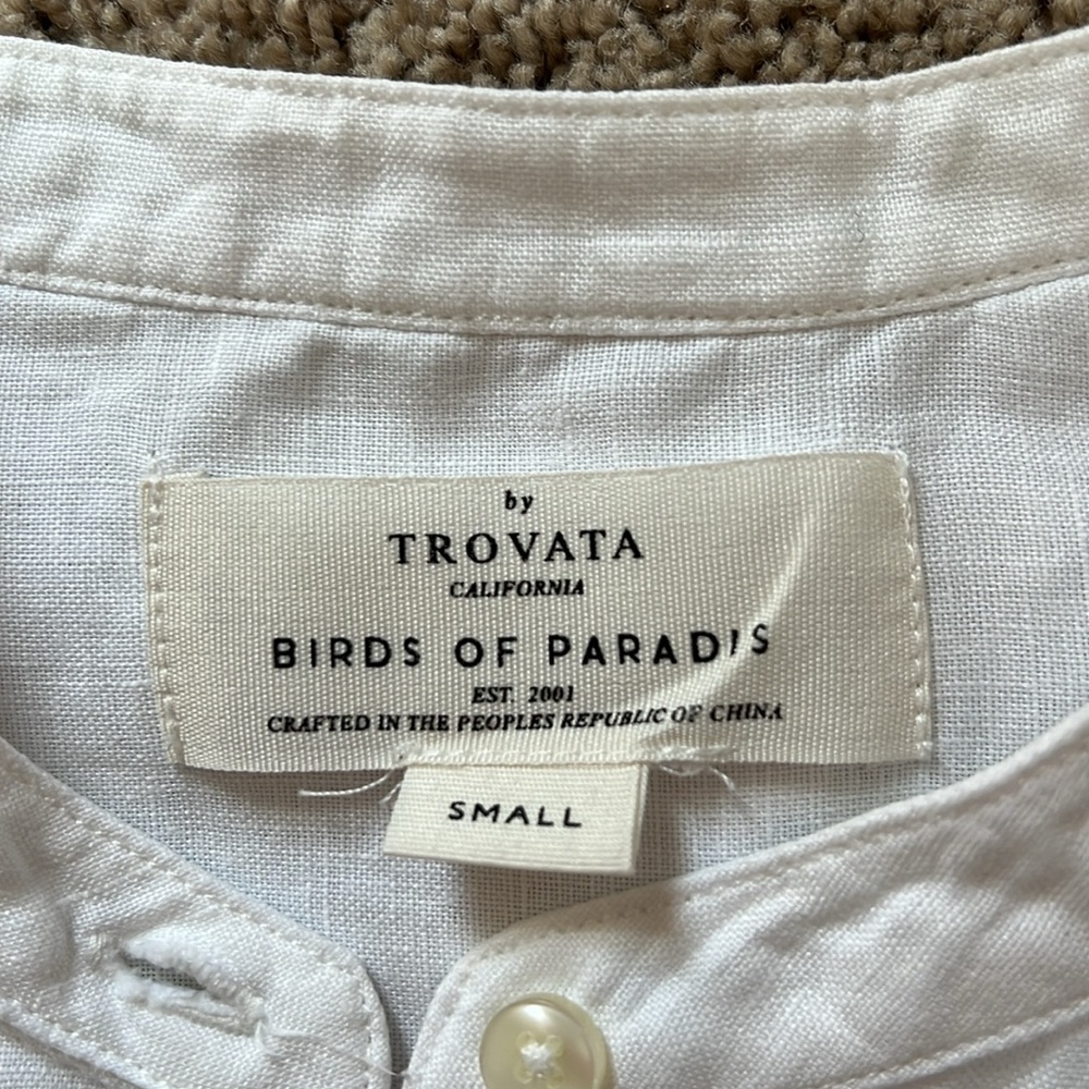 TROVATA Linen Tori Henley Tunic - Picture 13 of 15